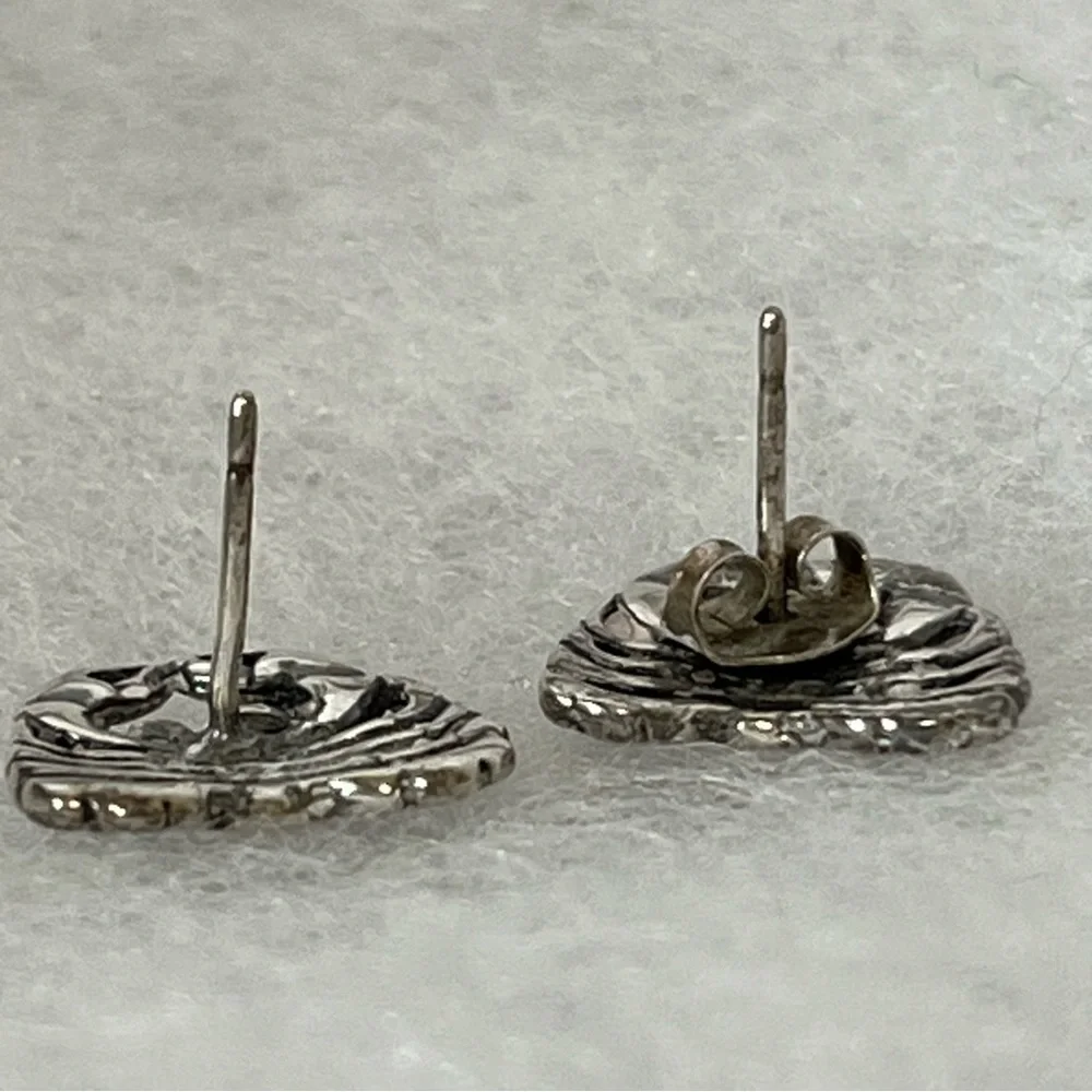 Sterling Silver Crab Post Earrings